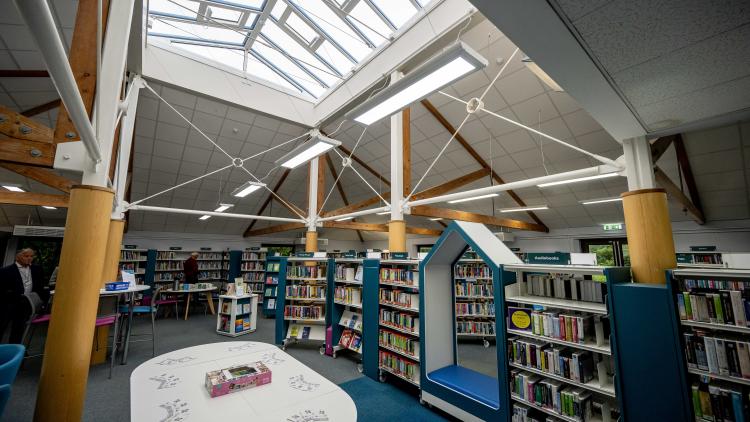 Storrington Library, credit West Sussex County Council